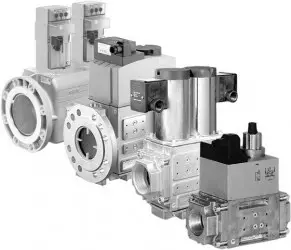 Double solenoid valves